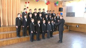 Раз,два,левой. Хор мальчиков "Витьбичи"