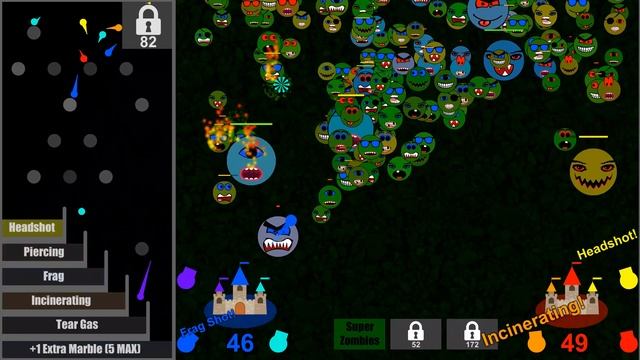 Castle Defense | Marbles vs Zombies | INSANE CLOSE ENDING!!! смотреть онлайн