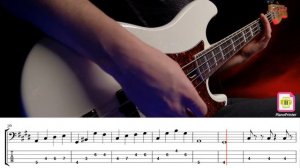 Король и Шут - Дурак и молния Bass Cover | Табы & Ноты