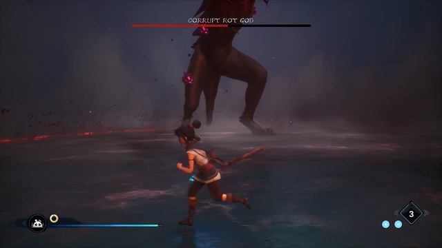 Corrupt Rot God Guided Boss Fight (Final Boss, Expert) - Kena: Bridge of Spirits смотреть онлайн