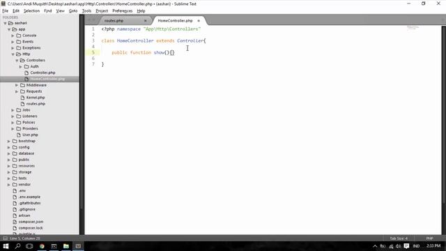 [Laravel][Dasar Laravel][3/5] Controller dasar di Laravel смотреть онлайн