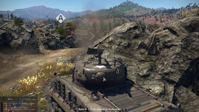 War Thunder CZ - M4A3(76)W HVSS Sherman (Tank z Kartonu) смотреть онлайн