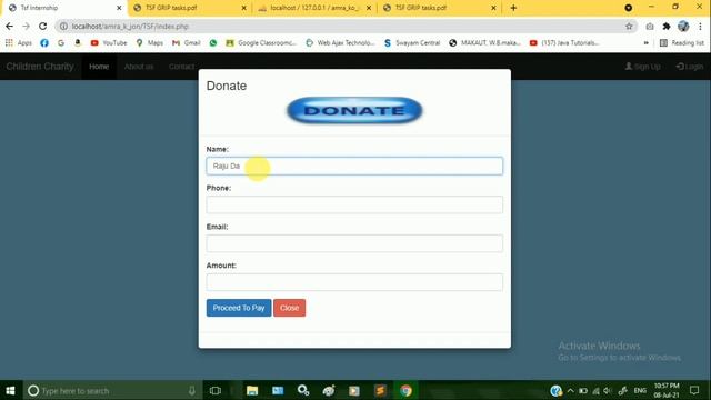 TSF GRIP internship || payment gateway installation in php || The Sparks Foundation. смотреть онлайн