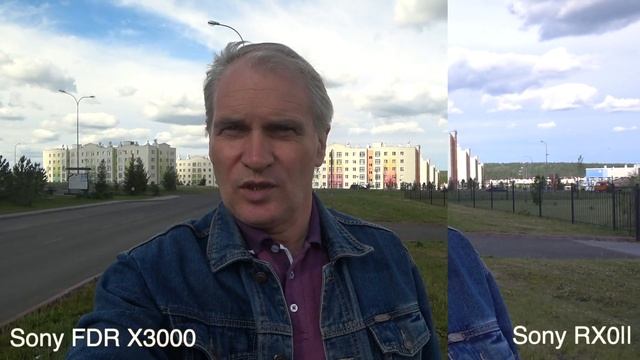 Sony FDR X3000 vs Sony RX0 || сравнение видеовозможностей, тест и обзор. смотреть онлайн
