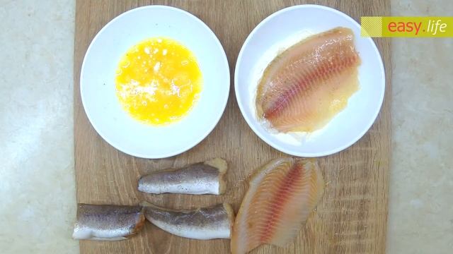 Жареная рыба (ХЕК, ТИЛАПИЯ). Простой рецепт. Как приготовить? смотреть онлайн