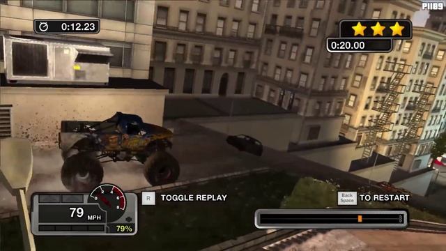 MONSTER JAM BATTLEGROUNDS Gameplay 1080p 60fps смотреть онлайн