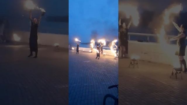 Театр Огня в Омске на Иртышской набережной !!! смотреть онлайн