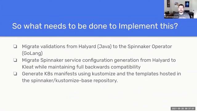 Spinnaker Workshop Part Two - Spinnaker Kubernetes Operator - Alfonso Andrade & Todd Underwood смотреть онлайн