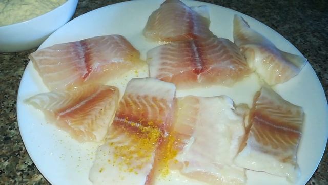 Как вкусно пожарить рыбу//Как пожарить рыбное филе смотреть онлайн