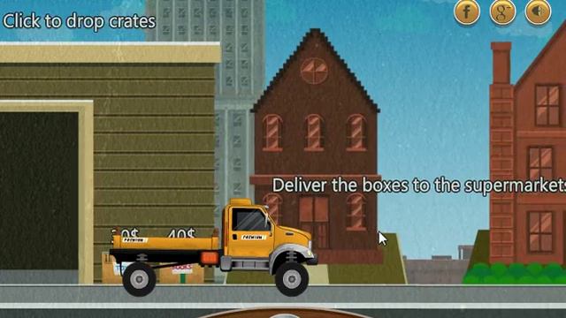 Supermarket Supplier (Грузовики: Поставщик в супермаркет) - прохождение игры смотреть онлайн