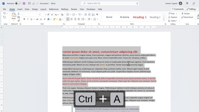 How to Clear Formatting in Microsoft Word | Clear Formatting Keyboard Shortcut смотреть онлайн