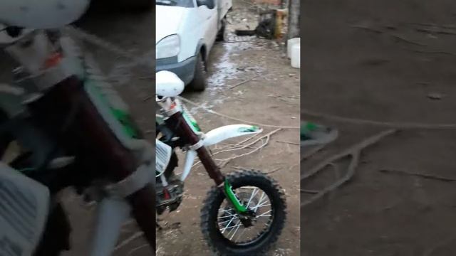 Порвалась цепь на питбайке JMC часть 2 смотреть онлайн