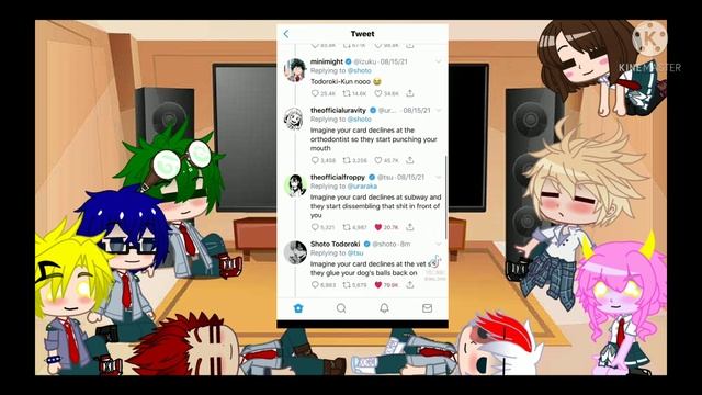 BNHA React to Tik Toks (Re-upload) смотреть онлайн