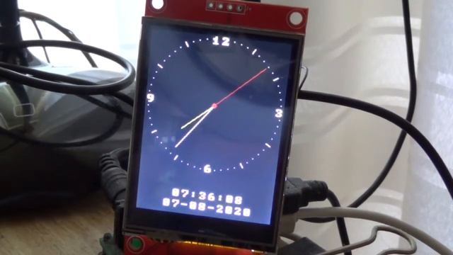 NodeMCU ESP8266 интернет часы смотреть онлайн