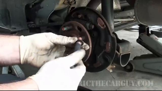 How To Replace Drum Brake Shoes (Full) - EricTheCarGuy смотреть онлайн