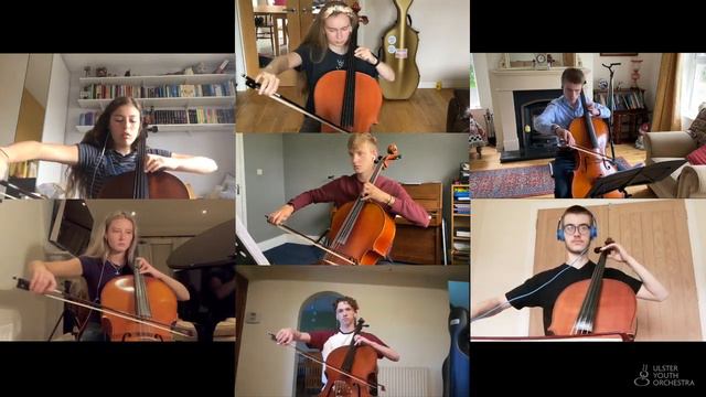 UYO 2020 Cello Section play Tchaikovsky смотреть онлайн