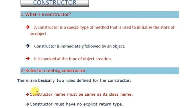 Constructor in Java part 1 смотреть онлайн