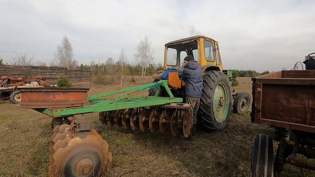 ЮМЗ-6. Гидравлика не поднимает. НШ или распределитель? смотреть онлайн