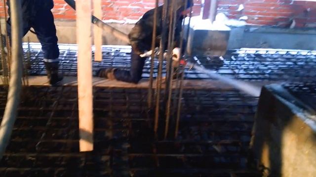 Ачинский Р-Сим готовится принять бетон в -28 градусов