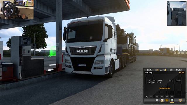 Euro Truck Simulator 2 - MAN TGX Euro 6 XLX 560 hp (412kW) смотреть онлайн