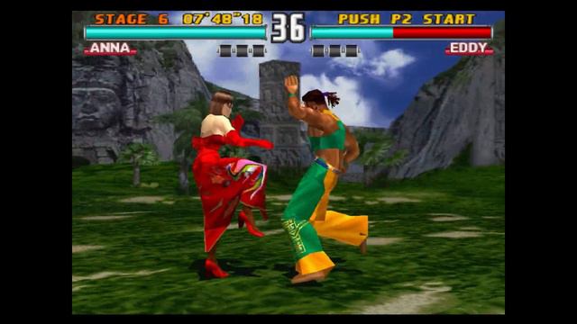 Tekken 3 Arcade Mode | Anna Williams | Hard Difficulty (3 Rounds) смотреть онлайн