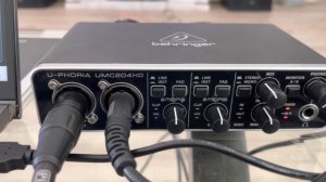 Behringer  UMC204HD-ECM8000-RTA 😍
