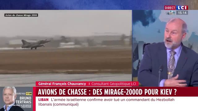 Avions de chasse : des mirage 2000D pour Kiev ? смотреть онлайн