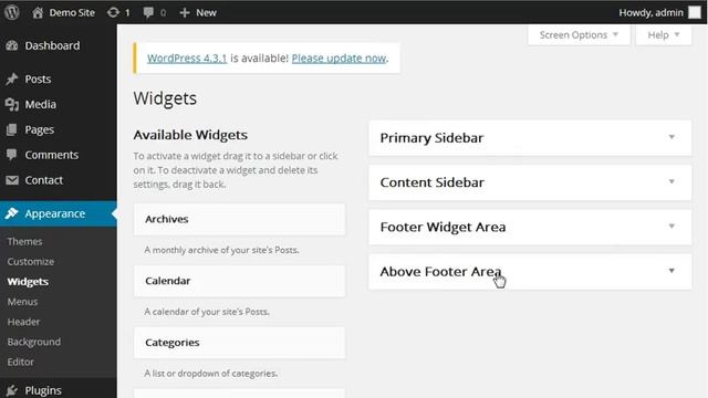 How to create a custom widget area in wordpress смотреть онлайн