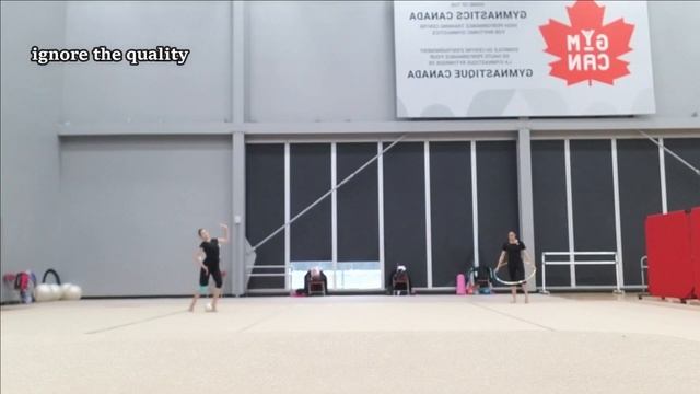 FIRST TRAINING OF 2021 - Rhythmic Gymnastics Training Vlog | Sophie Crane смотреть онлайн