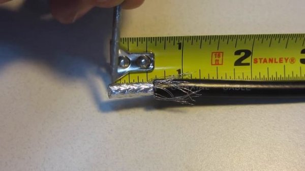 COAX F-CONNECTOR - INSTALLATION