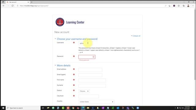 How to Create a Learning Center (Moodle) Account смотреть онлайн