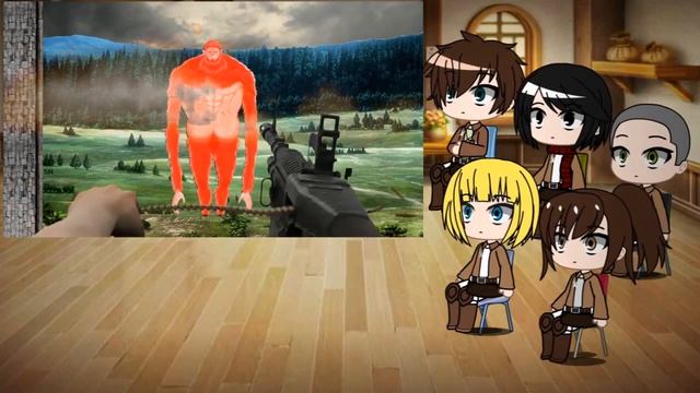 AOT react to our world (Like Modern Weapons) смотреть онлайн