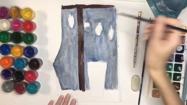 Зимнее окно и какао. Как нарисовать окно? Как сделать пар гуашью? Всё это в мастер-классе для детей смотреть онлайн