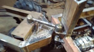 Узел перелома, карданная передача. Строим минипогрузчик.