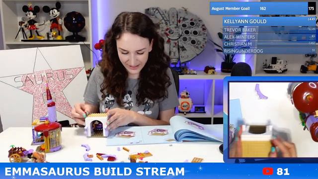 🔴 Beauty & The Beast Castle Live Build Stream (43196) смотреть онлайн