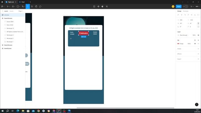 Master the Art of Flight Booking App Design with Figma | Step-by-Step Tutorial #part2 смотреть онлайн