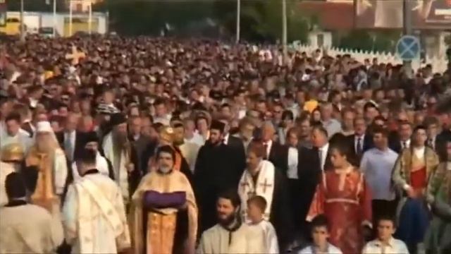 Литија у част и славу Светог Василија Острошког смотреть онлайн