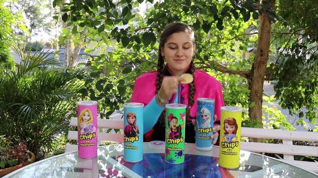 MILENINHA FINGE BRINCAR DE PRINCESA 4 / O CHÃO É LAVA! The Floor is Lava Magic Chips الشبس السحري ! смотреть онлайн