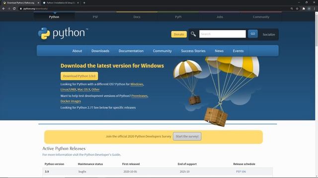 How to Install Python 3.9.0 on Windows | Python Tutorial For Beginners #2 | SimpliCode смотреть онлайн