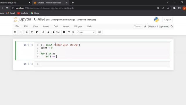 Python program to find number of words in a string. смотреть онлайн