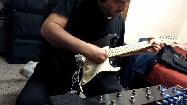 U2 Where The Streets Have No Name Boss GT-1000 guitar cover sound test 2 смотреть онлайн