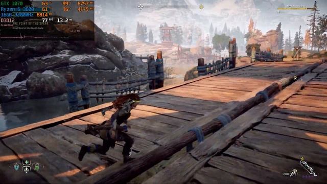 Horizon Zero Dawn : GTX 1070 8GB + Ryzen 5 3600 (All Settings) смотреть онлайн
