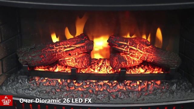 Видео пламени Dioramic 26 LED FX смотреть онлайн