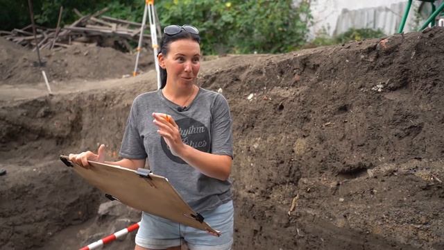Раскопки на Увекском городище. Зачем рисовать грунты и стенки раскопа? смотреть онлайн