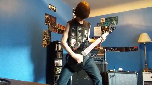 Holy Wars...The Punishment Due by Megadeth guitar cover смотреть онлайн