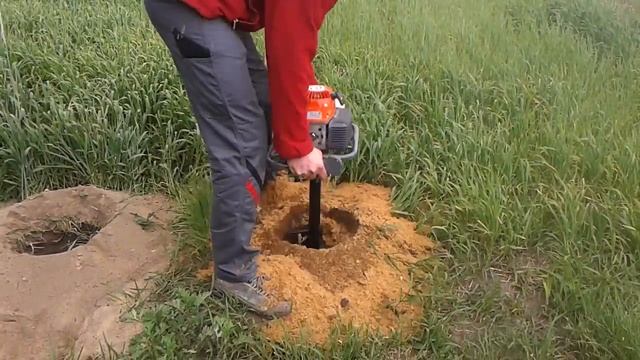 Wiertnica glebowa Oleo Mac MTL 51 EMPROFI Wypożyczalnia смотреть онлайн