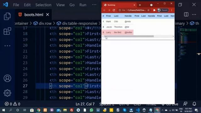 #codewithmehnaz | Bootstrap Responsive Table Classes Tutorial in Hindi / Urdu Part-8 смотреть онлайн