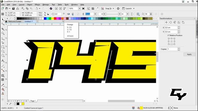 TUTORIAL!! NO STAR SIMPLE I COREL DRAW смотреть онлайн