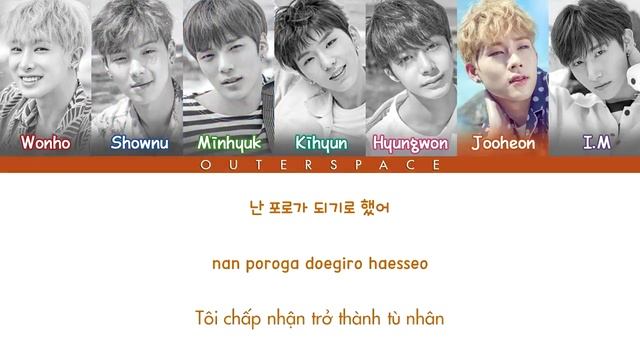 [Han/Rom/Vietsub] The Tiger Moth - Monsta X (Color Coded Lyrics) смотреть онлайн