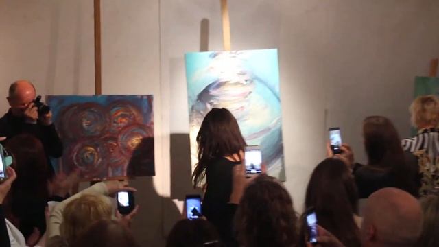 Live painting/ Andrea Ehret / Galerie u zlatého kohouta смотреть онлайн